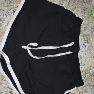 Black shorts